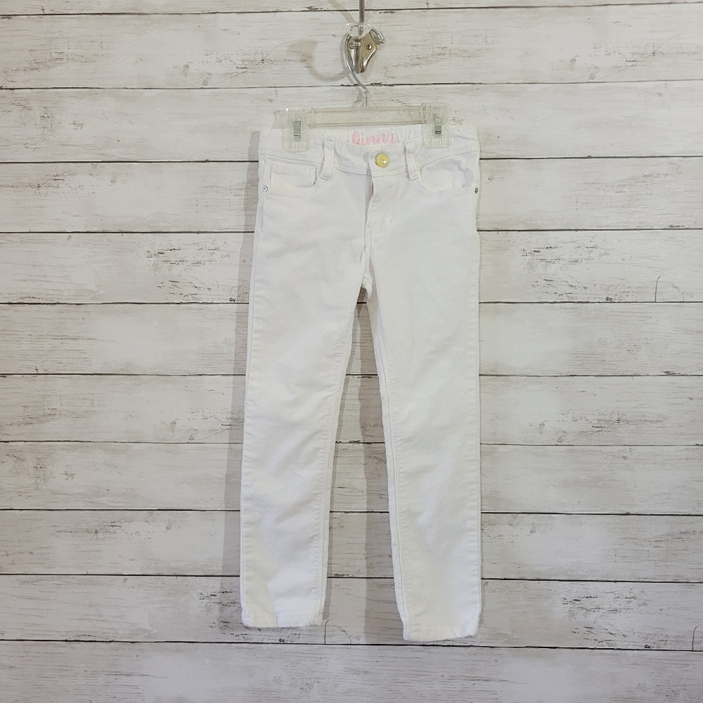 Little Girls Gymboree Cords Corduroy Jeans in White Size 5 - Picture 11 of 11